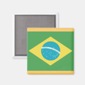 ブラジル磁石国旗 マグネット (正面/裏面)