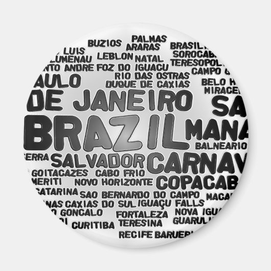 ブラジル磁石 マグネット (正面)