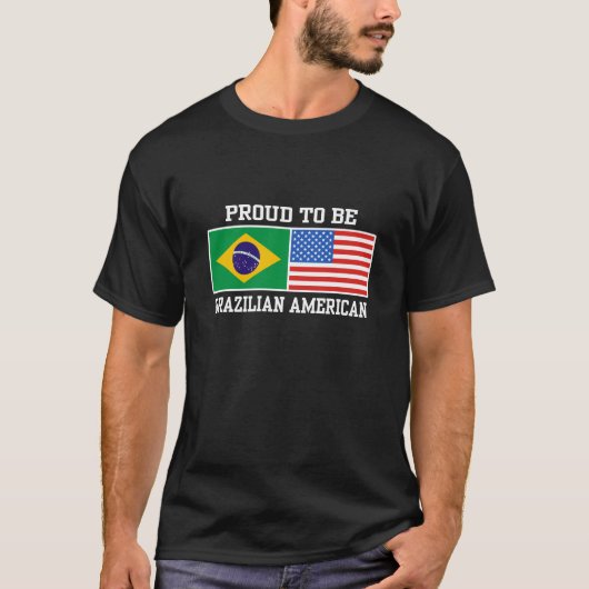 ブラジル系アメリカ Tシャツ (正面)