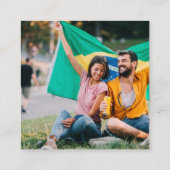 ブラジル結婚パスポートQR エンクロージャーカード (裏面)