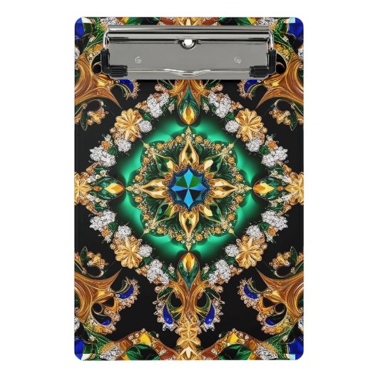 ブラジル色のミニクリップボード ミニクリップボード (正面)