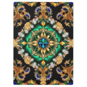 ブラジル色の愛国的なクリップボード クリップボード (裏面)