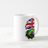 ブラジル英樹ルーツ州旗 コーヒーマグカップ (正面右)