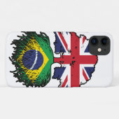 ブラジル英樹ルーツ州旗 Case-Mate iPhoneケース (裏面(横))