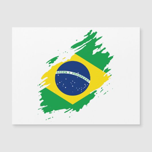 ブラジル裂けた旗 国民の誇り スポーツ (正面)