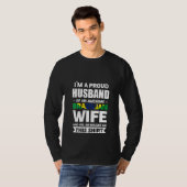 ブラジル誇りを持った人妻ブラジルWの女性夫 Tシャツ (正面フル)