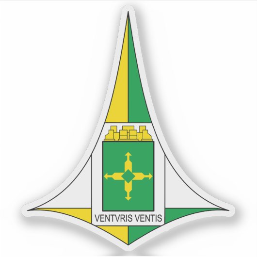 ブラジル連邦ディストリートの紋章 シール (正面)