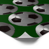 ブラジル10サッカーの壁の装飾 ポスター (角)