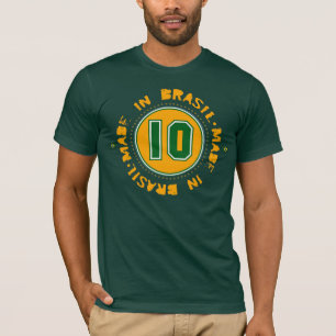 ブラジル10 Tシャツ