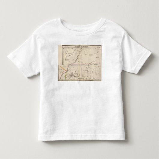 ブラジル16の部分 トドラーTシャツ (正面)