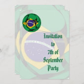 ブラジル1 招待状 (正面/裏面)