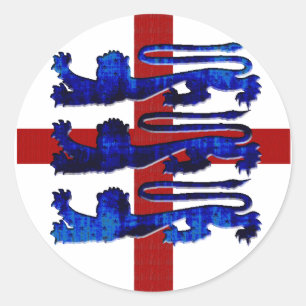 ブラジル2014年-イギリスFutebolの英国の旗 ラウンドシール