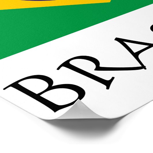 ブラジル2014 ポスター (角)