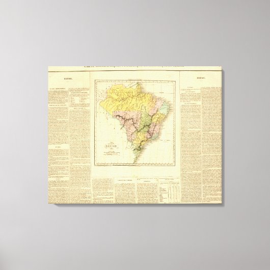 ブラジル7 キャンバスプリント (正面)