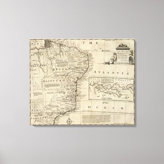 ブラジル7 キャンバスプリント (正面)