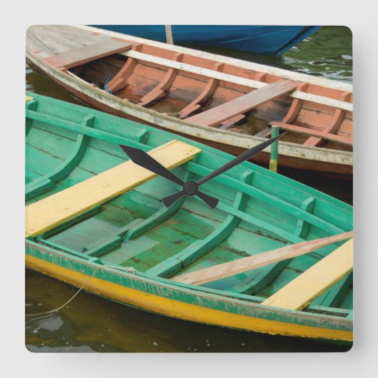 ブラジル、アマゾン、アルタードチャオ2 スクエア壁時計 (正面)