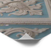 ブラジル、アマゾン、マナウス。マナウスオペラハウス ポスター (角)