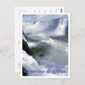 ブラジル - イグアス滝 - ポストカード (正面/裏面)