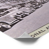 ブラジル、インディアナ並木道 ポスター (角)