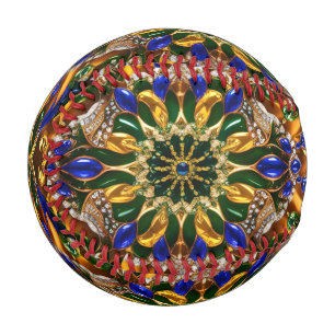 ブラジル・カラーの愛国野球 野球ボール