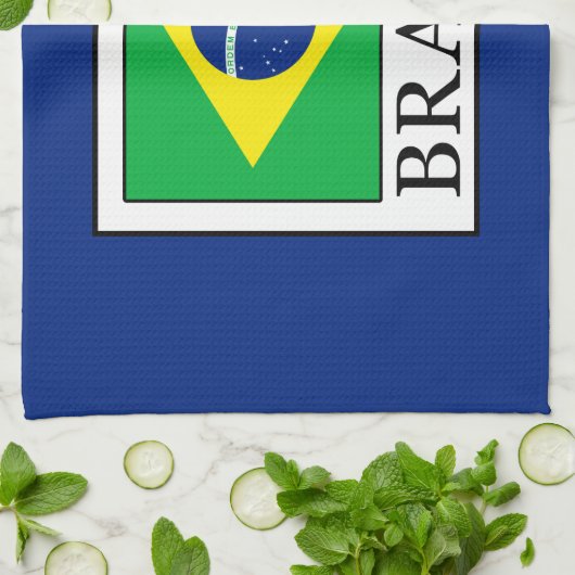 ブラジル キッチンタオル (折り畳み)