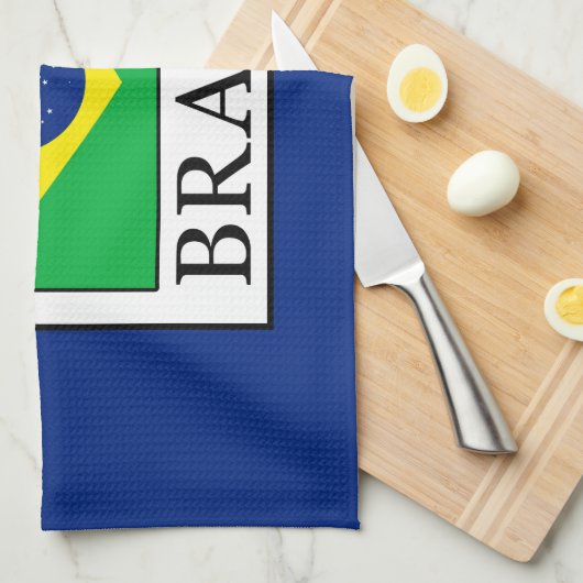 ブラジル キッチンタオル (四つ折り)