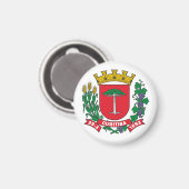 ブラジル,クリチバの紋章 マグネット (正面/裏面)