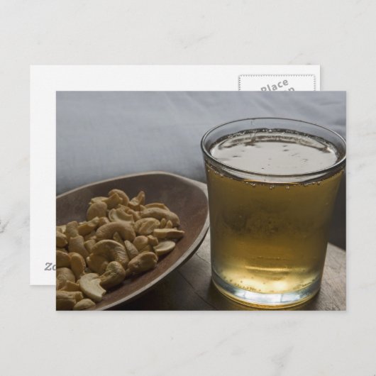 ブラジル。グラス1杯のさわやかなガラナのエネルギー ポストカード (正面/裏面)