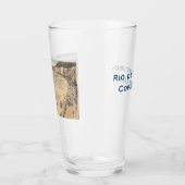 ブラジル、コパカバーナヴィンテージ、リオデジャネイロビーチ タンブラーグラス (左)