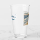 ブラジル、コパカバーナヴィンテージ、リオデジャネイロビーチ タンブラーグラス (右)