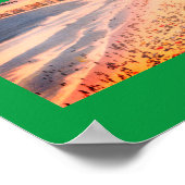 ブラジル、コパカバーナヴィンテージ、リオデジャネイロビーチ ポスター (角)