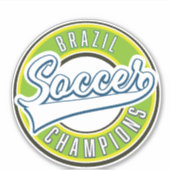 ブラジル・サッカー選手権 シール (正面)
