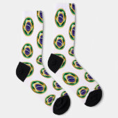 ブラジル サッカー スポーツ ソックス (右)