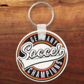 ブラジル・サッカー・チャンピオンズキーチェーン キーホルダー (正面)