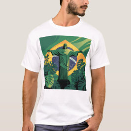 ブラジル サッカー ファン Tシャツ | フットボールの誇り | ワールド