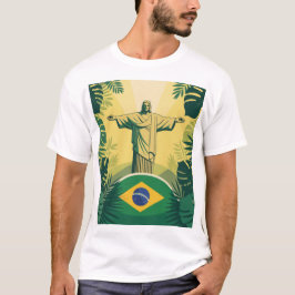 ブラジル サッカー ファン Tシャツ | フットボールの誇り | ワールド