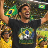 ブラジル サッカー ブラジル代表 ブラジル人 Tシャツ