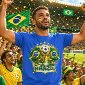ブラジル サッカー ブラジル代表 ブラジル人 Tシャツ