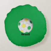ブラジル サッカー ラウンドクッション (裏面)