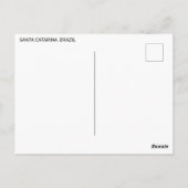 ブラジル,サンタカタリナ ポストカード (裏面)