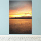 ブラジル​サン​トス海 キャンバスプリント (インサイチュ (ウッドフロア))