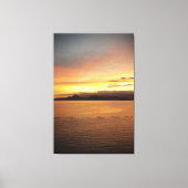 ブラジル​サン​トス海 キャンバスプリント (正面)