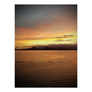 ブラジル​サン​トス海 ポスター