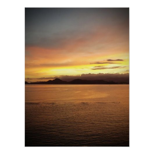 ブラジル​サン​トス海 ポスター (正面)