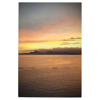 ブラジル​サン​トス海 メタルプリント