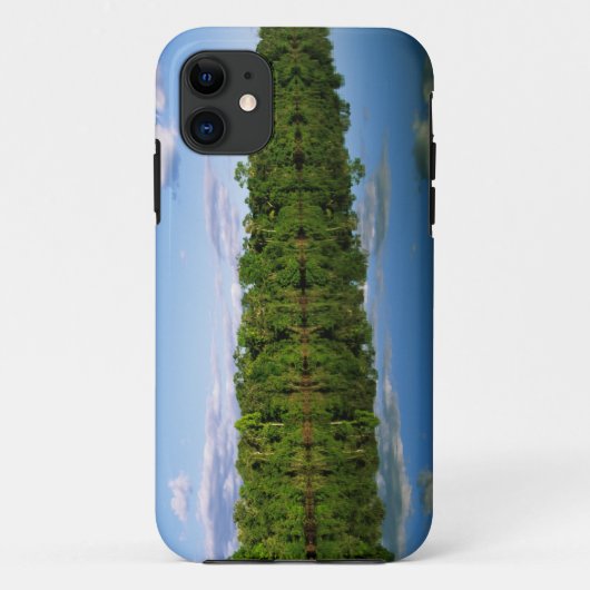 ブラジル、ジュルエナ。水に映る森の川岸 Case-Mate iPhoneケース (裏面)