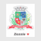 ブラジル，ジョインビルの紋章 シール (シート)