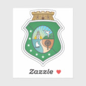 ブラジル、セアラ州の紋章 シール (シート)