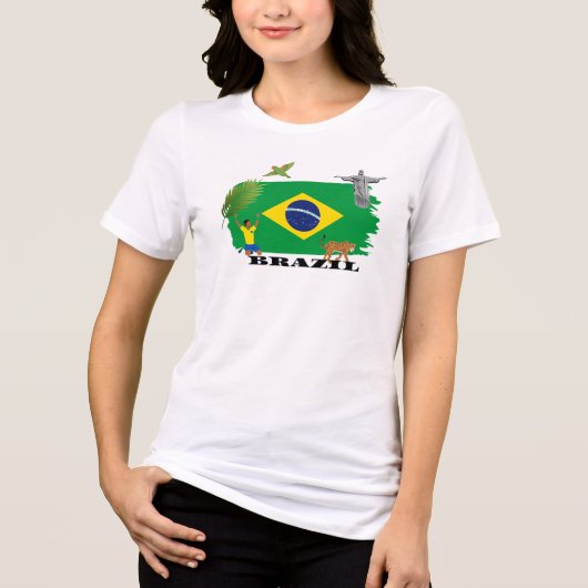 ブラジル トライブレンドTシャツ (正面)
