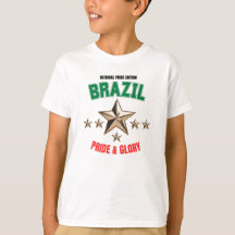ブラジル・ナショナル・プライド・エディション キッズTシャツ